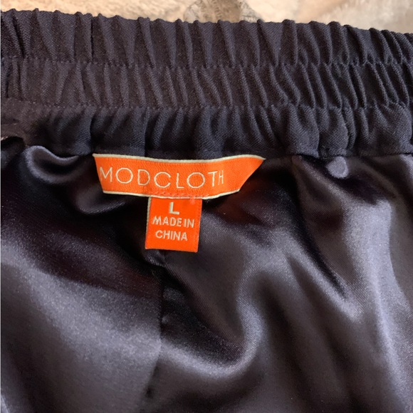 NWOT ModCloth Women’s Sway This Way Navy Skirt w/ Stripe size Large - Picture 7 of 12